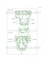 Crankcase Bolt Pattern per Kawasaki ZZR600 2005