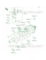 Crankshaft per Kawasaki ZZR600 2005