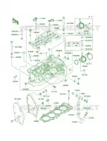 Cylinder Head per Kawasaki ZZR600 2005