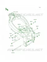 Engine Mount per Kawasaki ZZR600 2005