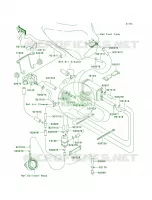 Fuel Evaporative SystemCA per Kawasaki ZZR600 2005