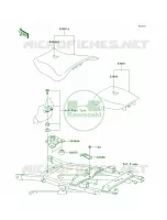 Seat per Kawasaki ZZR600 2005