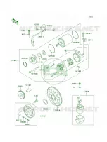 Starter Motor per Kawasaki ZZR600 2005