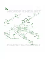 Swingarm per Kawasaki ZZR600 2005