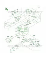 Turn Signals per Kawasaki ZZR600 2005