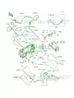 Cowling per Kawasaki Ninja ZX-6RR 2005