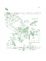 Frame FittingsFront per Kawasaki Ninja ZX-6RR 2005