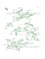 Frame FittingsRear per Kawasaki Ninja ZX-6RR 2005