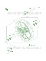Front Wheel per Kawasaki Ninja ZX-6RR 2005