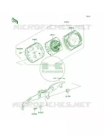 Meters per Kawasaki Ninja ZX-6RR 2005
