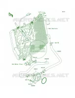 Oil Cooler per Kawasaki Ninja ZX-6RR 2005
