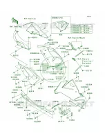 Cowling Lowers per Kawasaki Ninja ZX-10R 2004