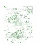 Crankcase per Kawasaki Ninja ZX-10R 2004