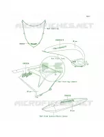 DecalsBlue per Kawasaki Ninja ZX-10R 2004