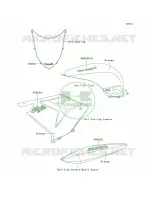 DecalsOrange per Kawasaki Ninja ZX-10R 2004