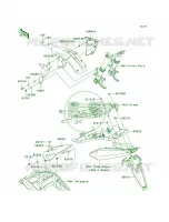 Fenders per Kawasaki Ninja ZX-10R 2004