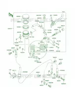 Front Master Cylinder per Kawasaki Ninja ZX-10R 2004