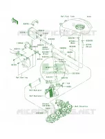 Fuel Evaporative SystemCA per Kawasaki Ninja ZX-10R 2004