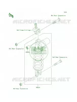 Shock Absorbers per Kawasaki Ninja ZX-10R 2004