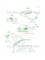 DecalsGreenCAZX636 B1 per Kawasaki Ninja ZX-6R 2004