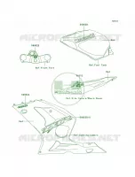 DecalsRedZX636 B1 per Kawasaki Ninja ZX-6R 2004
