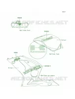 DecalsSilverZX636 B2 per Kawasaki Ninja ZX-6R 2004