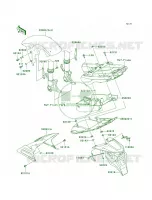 Fenders per Kawasaki Ninja ZX-6R 2004