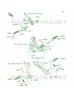 Footrests per Kawasaki Ninja ZX-6R 2004