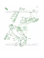 Frame per Kawasaki Ninja ZX-6R 2004