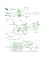 Fuel Tank per Kawasaki Ninja ZX-6R 2004