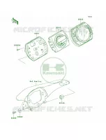 Meters per Kawasaki Ninja ZX-6R 2004