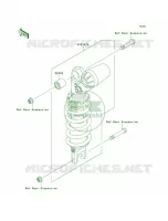 Shock Absorbers per Kawasaki Ninja ZX-6R 2004