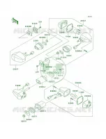 Turn Signals per Kawasaki Ninja ZX-6R 2004
