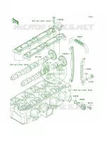 CamshaftsTensioner per Kawasaki Ninja ZX-9R 2003