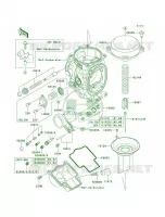 Carburetor Parts per Kawasaki Ninja ZX-9R 2003