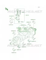 Crankshaft per Kawasaki Ninja ZX-9R 2003