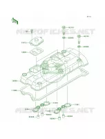 Cylinder Head Cover per Kawasaki Ninja ZX-9R 2003