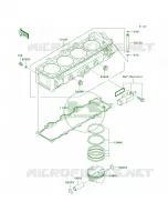 CylinderPistons per Kawasaki Ninja ZX-9R 2003