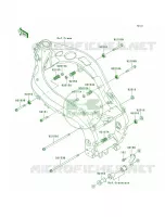 Engine Mount per Kawasaki Ninja ZX-9R 2003