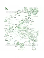 Oil PumpOil Filter per Kawasaki Ninja ZX-9R 2003