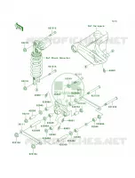 Rear Suspension per Kawasaki Ninja ZX-9R 2003