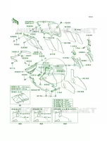 Cowling LowersE10E11 per Kawasaki Ninja ZX-6 2002