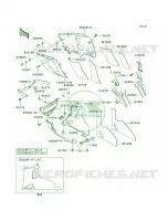 Cowling LowersE12E13 per Kawasaki Ninja ZX-6 2002