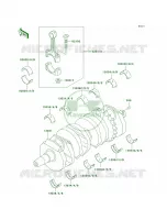 Crankshaft per Kawasaki Ninja ZX-6 2002