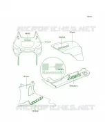 DecalsBlackE11CAUS per Kawasaki Ninja ZX-6 2002
