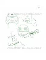 DecalsBlueE12CN per Kawasaki Ninja ZX-6 2002
