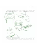 DecalsSilverE12CN per Kawasaki Ninja ZX-6 2002