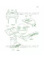 DecalsSilverGraystoneE10CN per Kawasaki Ninja ZX-6 2002
