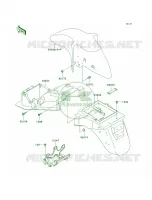 Fenders per Kawasaki Ninja ZX-6 2002
