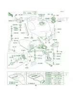 Fuel Tank44 per Kawasaki Ninja ZX-6 2002